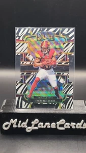 2023 Panini Select - Concourse Terry McLaurin #99 Zebra Prizm - Bild 1 von 2