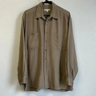 CAMISA DE SEDA TOPO BIRMANIA & BIBAS MEDIANA PARA HOMBRE Foto 1 de 3