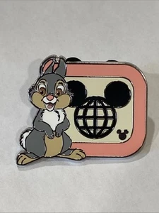 2025 WDW Hidden Mickey Pin Disney D Icon Ears Thumper - Picture 1 of 3