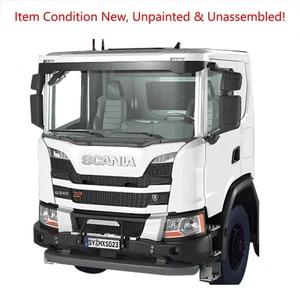 KIT de carcasa de cabina doble E G540 para piezas magnéticas de puerta de coche de camión 1/14 volquete RC - Imagen 1 de 1