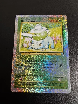 Bulbasaur LC Reverse Holo - Pokemon 2002 Legendary Collection 68/110 - LP RARE - Image 1 of 4