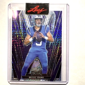 2024 Leaf Metal Bryce Young 1/1 Pre-Production Proof - Picture 1 of 2