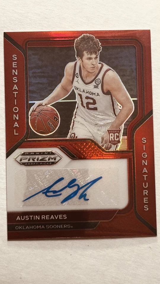 Austin Reaves RC-2021 Prizm DP Red Prizm Auto /199-Lakers 💯💎GEMA COMO NUEVO Ver fotos Foto 1 de 4