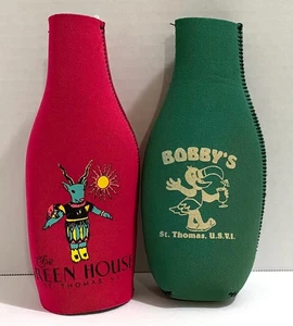 DOS BOTELLAS ACOGEDORAS DE ST. THOMAS, CREMALLERA TRASERA - Imagen 1 de 1