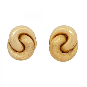 Pendientes Christian Dior, enchapados en oro GP, para mujer GZl1b7zf - Imagen 1 de 9