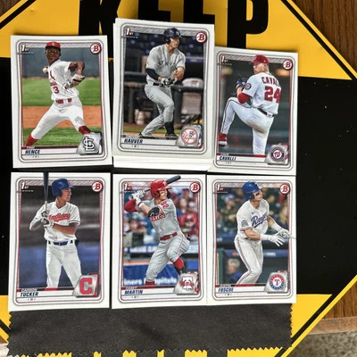 2020 Bowman Draft 1st Prospect Lot Bulk Deal 90 Total 1st Professional Cards - Image 1 of 3