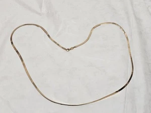 Collana Aurafin oro 14 kt Italia 6 grammi 24" - Foto 1 di 3