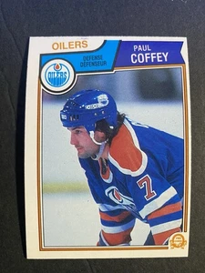 1983-84 O-Pee-Chee Hockey Paul Coffey Edmonton Oilers Card #25 (a) - Picture 1 of 2