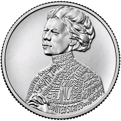 2023 D Jovita Idar  Quarter.  Women Series Uncirculated From US Mint roll. - Image 1 of 3