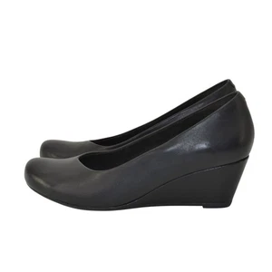 Clarks Collection Flores Damen-Pump Tulip Keilabsatz schwarz Größe 7,5 - Bild 1 von 13