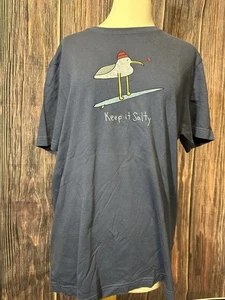 Life Is Good Men’s T Shirt Medium Keep It Salty - Picture 1 of 6