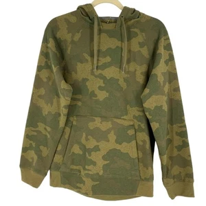 Pullover con capucha polar de algodón All in Motion para hombre canguro bolsillo talla pequeña - Imagen 1 de 5