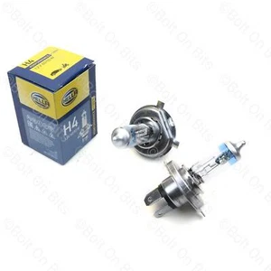 HELLA Peformance +120% Halogen headlight headlamp bulbs Range Rover Classic - Picture 1 of 5