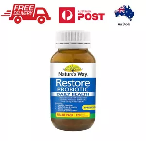 120 Pack Nature's Way Restore Probiotic Daily Health Value Pack - Picture 1 of 1