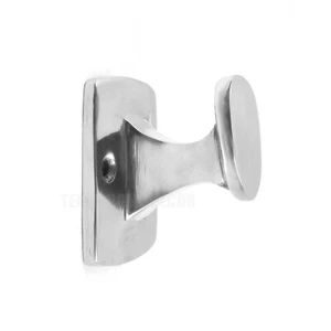 Boat Cleat Door Robe Hook Polished Aluminum Alloy Coat Towel Hanger Nautical - Picture 1 of 4