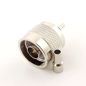 Engarce recto de enchufe macho 10 piezas para conector de RF cable coaxial RG174 LMR100 RG316 - Imagen 1 de 6