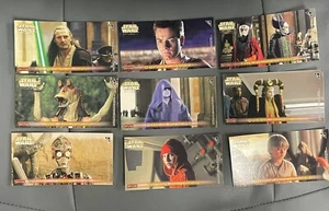 1999 STAR WARS EPISODE 1 WIDEVISION RETAIL STICKER SET - 16 STICKER CARDS - Picture 1 of 4