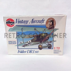 Vintage Model Kit AIRFIX - 1:72 Fokker DR1 1917 Classic Aircraft Plane NEW MOC - Picture 1 of 1