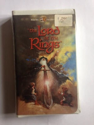 New The Lord Of The Rings Animated Movie VHS Clamshell Sealed Vtg - Image 1 of 2
