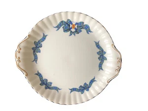 HERMOSO PASTEL DE TARTÁN ROYAL ALBERT BONE CHINA NOVA ESCOTIA/PLATO DE SERVICIO DULCE - Imagen 1 de 4