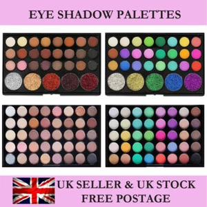 Eyeshadow 15, 29, 40, 54 Shades Starter Makeup Kit Compact Ideal Office Travels - Picture 1 of 39