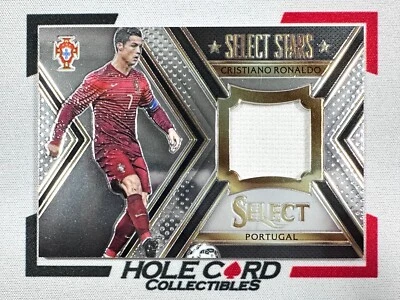 CRISTIANO RONALDO 2015-16 Panini Select Stars Memorabilia #ST-CR7 Silver Prizm 一 - Image 1 of 4
