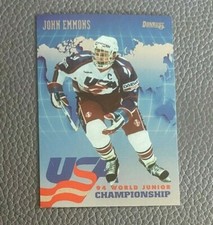 1993-94 Donruss USA World Junior Championship John Emmons #USA7