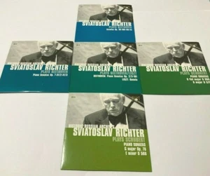 Sviatoslav Richter Piano 5CD Box Beethoven/Schubert/Liszt 61-78 Live Recording - Picture 1 of 6