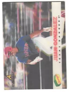 1997 Pinnacle Denny's Holograms Juan Gonzalez #12 - Picture 1 of 2