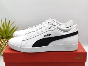 Neue authentische Puma Smash V2 Leder Turnschuhe - UK Größe 8 - Turnschuhe/Laufschuhe - Bild 1 von 8
