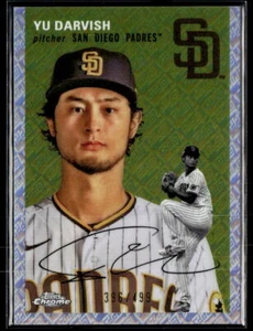 2023 Topps Chrome Platinum Anniversary #320 Yu Darvish Topps Refractor Padres - Bild 1 von 2