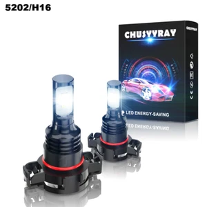 2 piezas H16 5202 LED para conducción luces antiniebla bombillas AJUSTE 2012 Cadillac CTS - Imagen 1 de 10