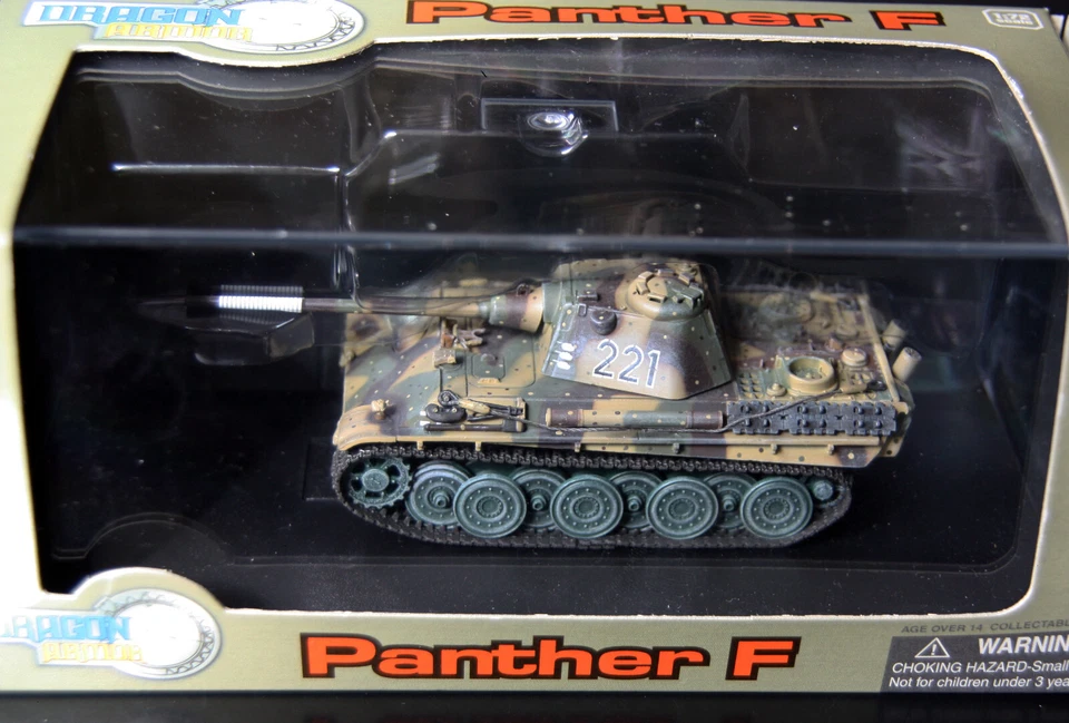 DRAGON 1/72 · PANTHER F  GERMAN ARMY 1945 DIECAST MODEL 1/72 - Image 1 of 3