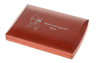 Boîte à Monnaies / Étui / Tirelire pour Myth & Legends 9 x 1 OZ Pièces D'Argent - Photo 1/3