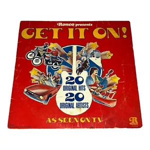 Get It On! Ronco Presents As See On TV 33 RPM Vinyl Record Album Vintage - Picture 1 of 4