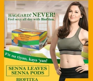 BIOFITEA SENNA LEAVES SENNA PODS Slimming tea 30 Teabags Exp.2027 - Picture 1 of 5