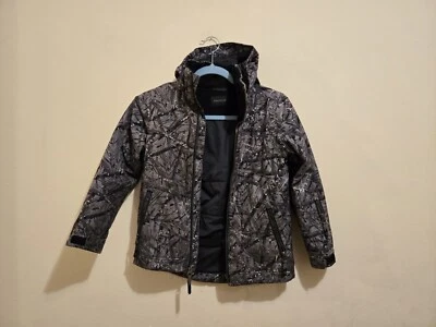 Marmot Lightweight Sz M Jacket Camoblack Gray Kids - Image 1 of 4