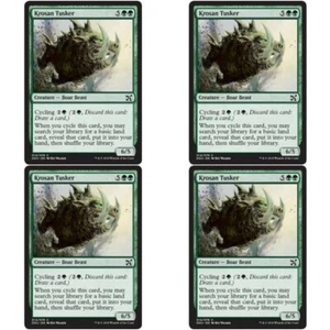 4 x KROSAN TUSKER NM Elves vs Inventors MTG Green - Beast Com - Bild 1 von 1