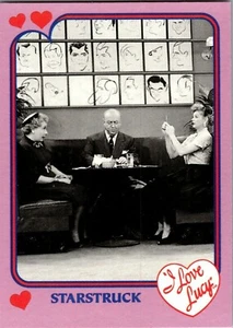 Tarjeta coleccionable 1991 I Love Lucy programa de televisión #64 "Starstruck" Lucille Ball - Imagen 1 de 2