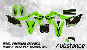 Graphics kit KAWASAKI KXF 450 KXF 250 2020 2021 2022 2023 KX450F KX250F STICKER - Picture 1 of 1