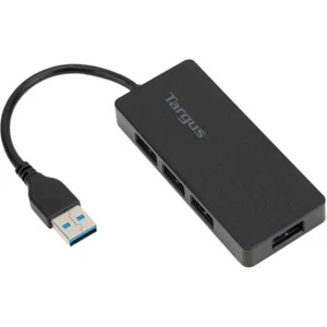 Targus ACH124US 4-port USB Hub - USB Type A - External - 4 USB 3.0 Port(s) - Picture 1 of 2