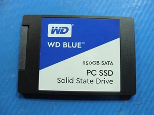 Dell 3060 WD Blue 250GB SATA 2.5" SSD Solid State Drive WDS250G1B0A-00H9H0 - Picture 1 of 2