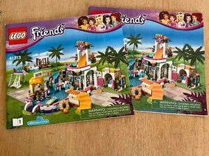 Lego Instruction Manual, 41313 Friends Book 1 & 2 Complete Girl Slide Acceptable - Picture 1 of 4