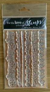 Hunkydory For the Love of Stamps - Spring Days - Blooming Borders (6 Stamps) - Picture 1 of 3