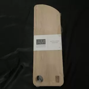 (4) Set Maple Wood Cutting Board Serving Server Plates 6x18 Charcuterie Boards - Picture 1 of 7