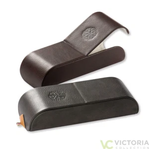 Brillen Etui Leder Optik Vegas Brillenbox Magnetverschluss Victoria Collection - Picture 1 of 6