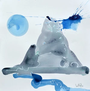 LUIS MIGUEL VALDES Cuban Artist Original Hand Acrylic 2017 n9 - Picture 1 of 2