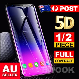 For Samsung Galaxy S10 5G S9 S8 Plus Note 8 9 20 Tempered Glass Screen Protector - Picture 1 of 15