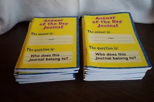Set of 16 Answer of the Day Student Writing Journals New See Pics - Picture 1 of 4