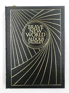 Brave New World Aldous Huxley 1978 Easton Press Hardcover Classic Sci Fi - Foto 1 di 10